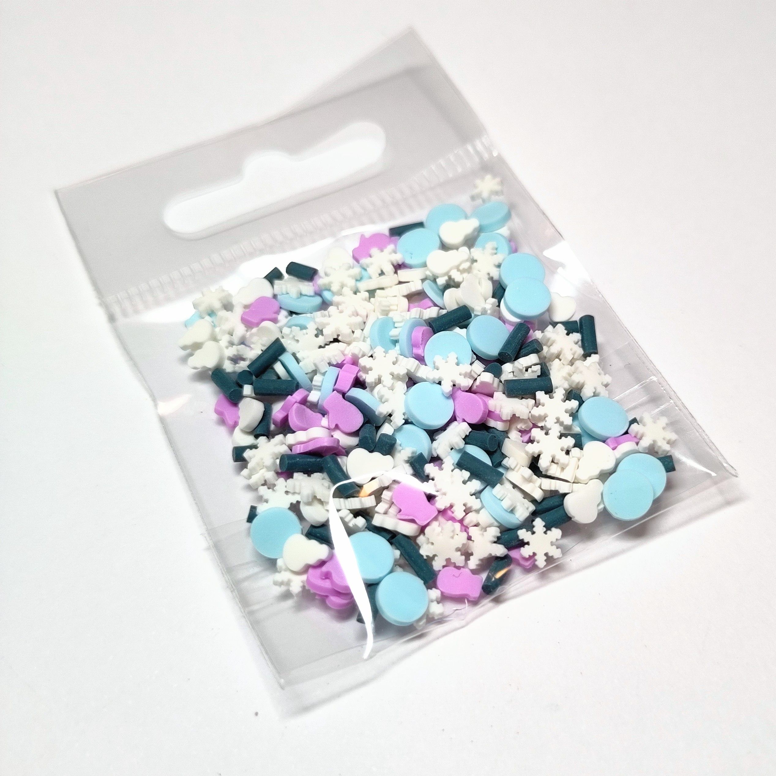 Mini Clay Charms, Winter mix - Image 3