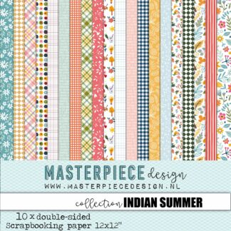 Indian Summer Scrapbooking Paper 12x12"
