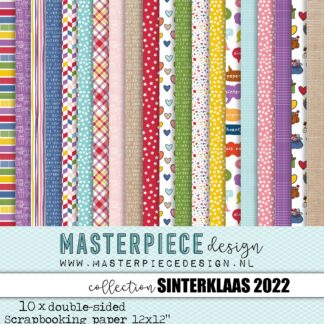 Sinterklaas 2022 Scrapbooking Paper 12x12"