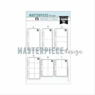 Memory Planner Plastfickor 4x8" Blandad