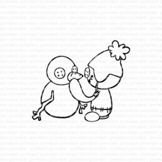 Lennart makes a Snowman