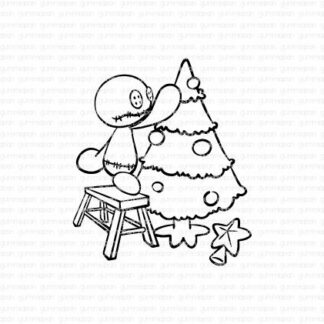 Lennart decorates the Christmas tree