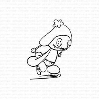 Lennart åker skridskor