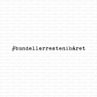 #bundellerrestenihåret