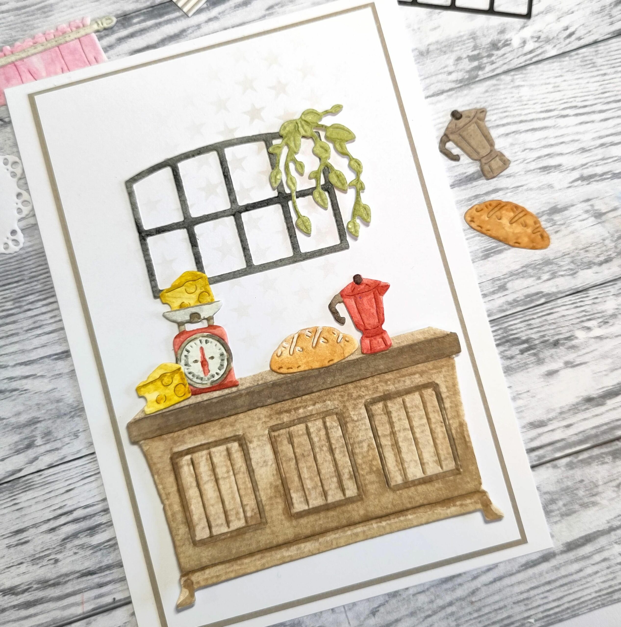 Jug, cheese and bread - Image 2