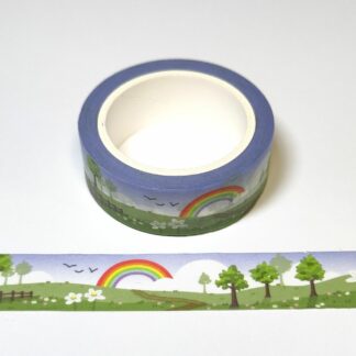 Gummiapan Washitape- Sommarfält