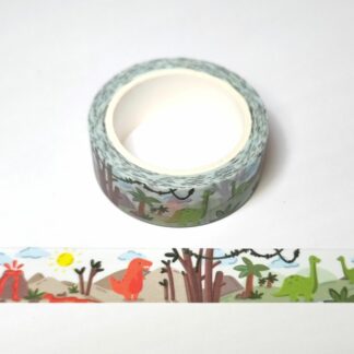 Gummiapan Washitape- Dinosaurier