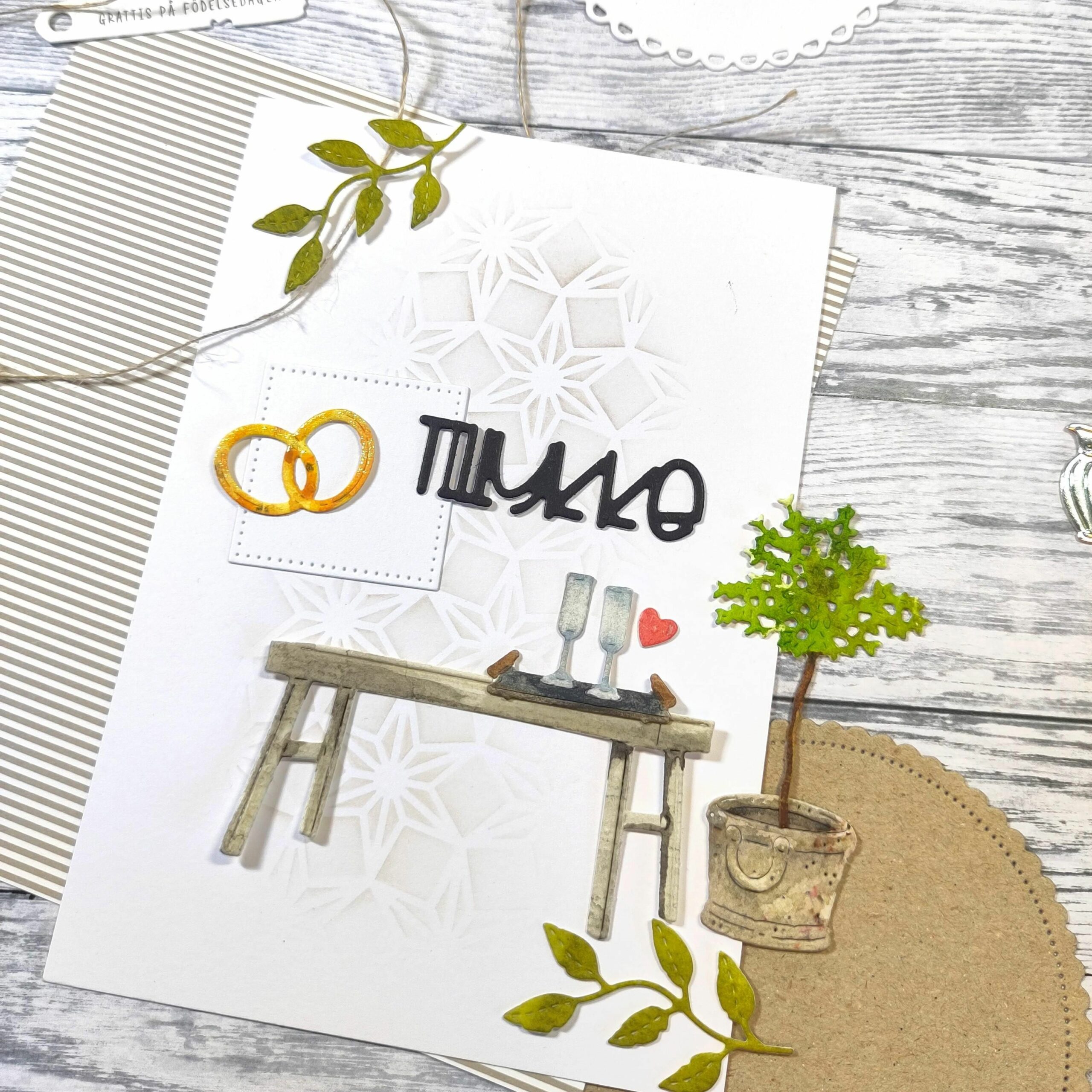 Champagne Glasses & Rings - Image 2