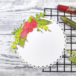 2-Delad Blomsterbåge