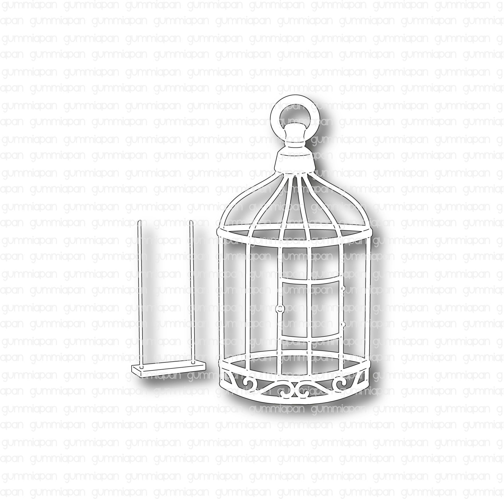 Bird Cage with Swing