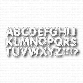 Stitched Alphabet