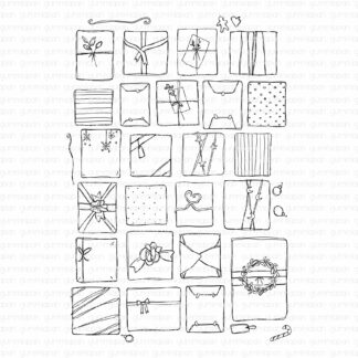 24 Kalenderluckor, liten storlek