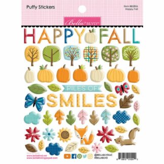 Bella BLVD, Puffy Stickers: Happy Fall