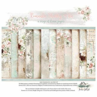 Alchemy of Art, 12x12 Paper Set: Romantic Shabby Chic