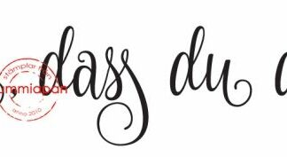 Schön dass du da bist