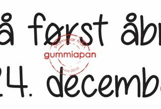 Må først åbnes 24. december