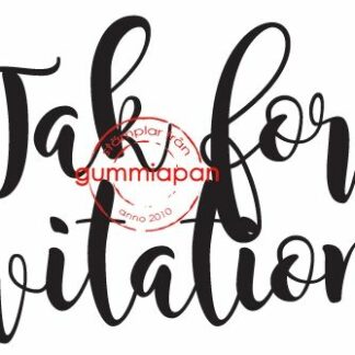 Tak for invitationen