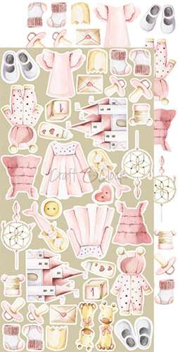 Craft O' Clock, Extras Set: Hello Little Girl - Image 3