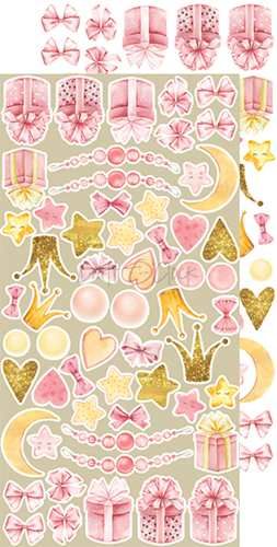 Craft O' Clock, Extras Set: Hello Little Girl - Image 7