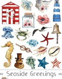 Craft O' Clock, Extras Set: Seaside Greetings