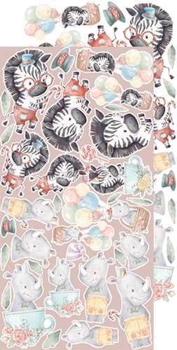 Craft O' Clock, Extras Set Boy: Safari Friends - Image 4