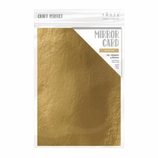 Mirror Card - Harvest Gold