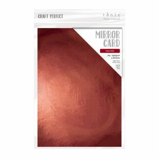 Mirror Card - Opera Red