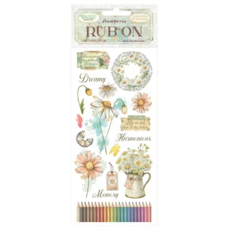 Daisy Art, Rub On #1