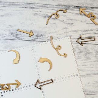 Wood Charms: Arrows