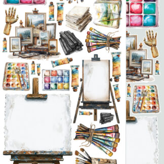 Alchemy of Art, 6x12 Paper Cut outs: Art