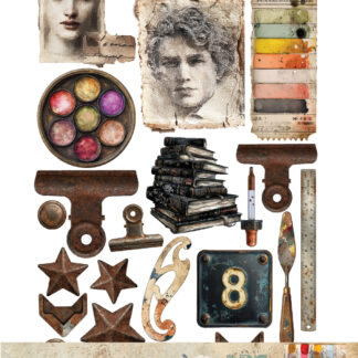 Alchemy of Art, 6x12 Paper Cut outs: Art