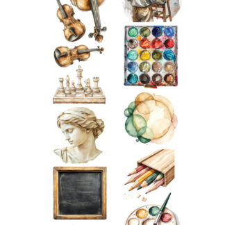 Alchemy Of Art, 12x2 Paper Cuts Extra: Art