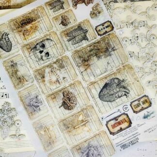 Alchemy of Art, A5 Tracing Paper: Behind Closed Doors