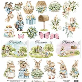 Alchemy of Art, 12x12 Paper Set: Cute Bunnies
