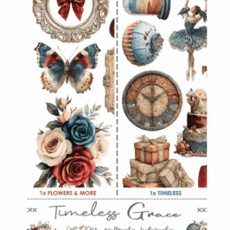 Craft O' Clock, 6x12 Cut Set: Timeless Grace