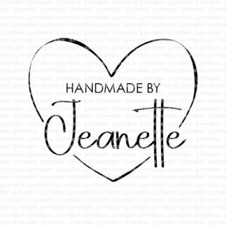 Handmade by: Stort hjärta