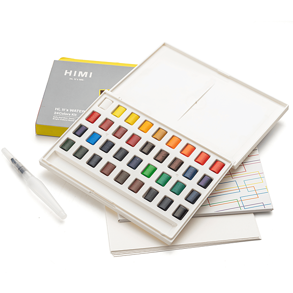 HIMI Watercolour Set - kit 36, Pans - Bild 2