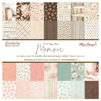 Memoir, 6 x 6 tum, Maja Design