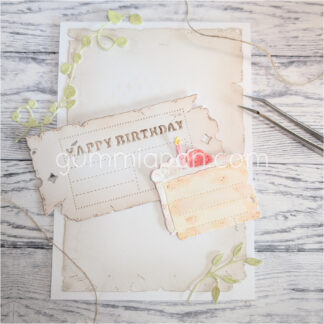 Birthday Cake Note