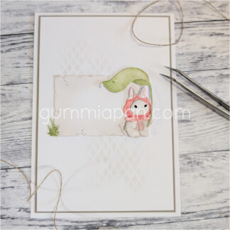 Kawaii Bunny with Umbrella