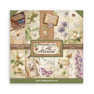Stamperia, 12x12 Paper Set, All Around