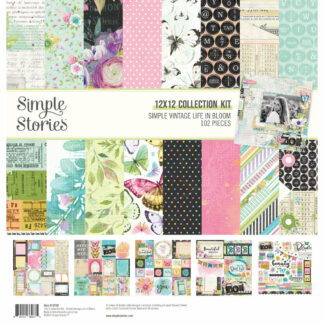 Simple Vintage Life In Bloom, Collection Kit 12 x 12 inch