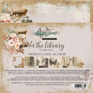 Alchemy of Art, 8x8 Paper Set: In the Library