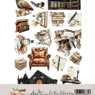 Alchemy of Art, 12x6 Cut Set: In the Library