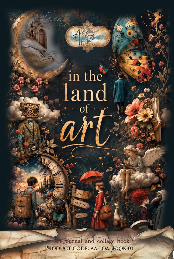 Alchemy of Art, Journal Book, the Land of Art