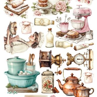 Alchemy of Art, 12x6 Cut Set: Recipe for Happiness