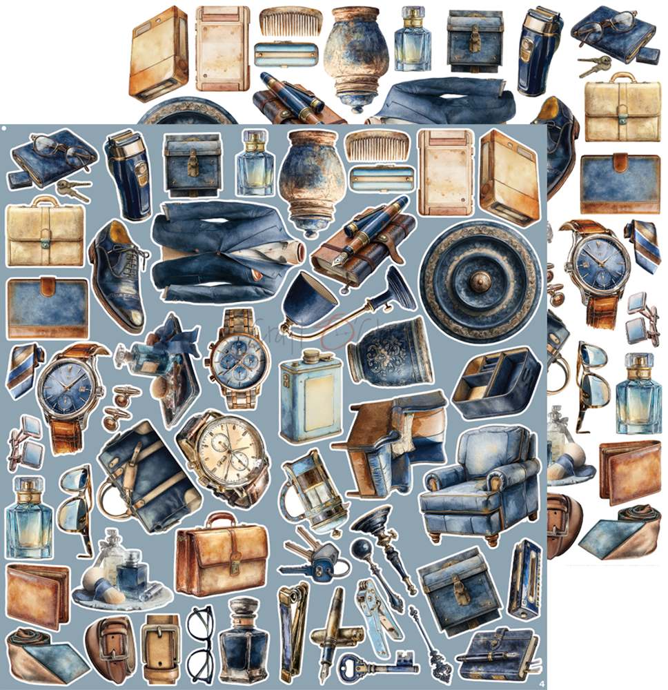 Craft O’ Clock, 12x12 Cut Set: Mr And Mrs Elegance - Image 5
