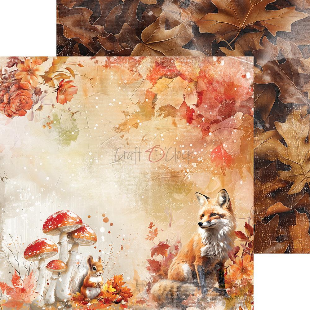 Craft O’ Clock, 8x8 Paper Set: Autumnaria - Image 16
