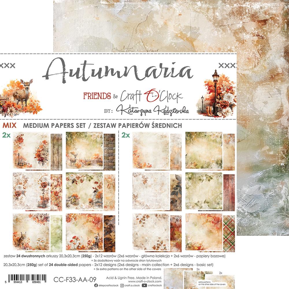 Craft O’ Clock, 8x8 Paper Set: Autumnaria - Image 8