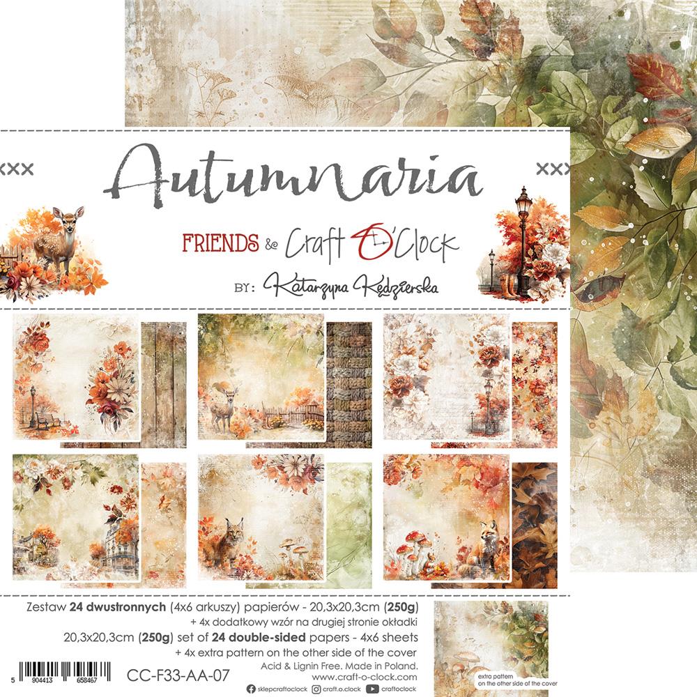 Craft O’ Clock, 8x8 Paper Set: Autumnaria - Image 6